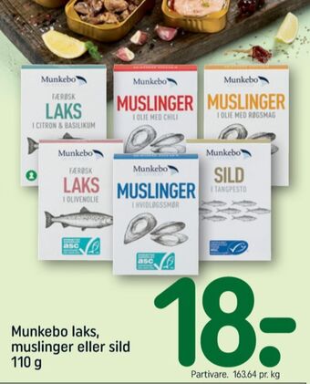 REMA 1000 Munkebo laks tilbud