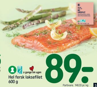 REMA 1000 Rema 1000 laksefilet tilbud