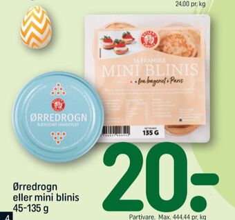 REMA 1000 Butlers choice blinis tilbud