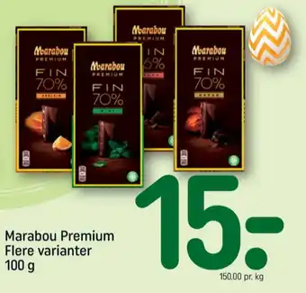 REMA 1000 Premium chokoladeplade fin 70% appelsin tilbud