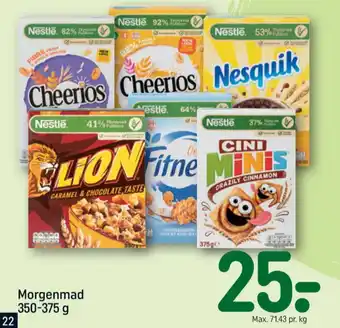 REMA 1000 Cheerios morgenmadsprodukt tilbud