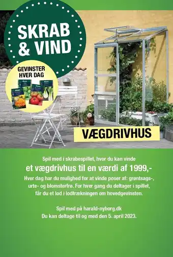 Harald Nyborg Skrab & vind tilbud