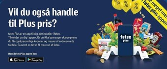 Føtex Vil du også handle til plus pris tilbud