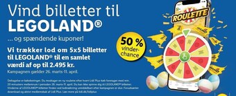 Lidl Vind biletter til legoland tilbud
