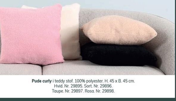 Daells Bolighus Pude curly tilbud