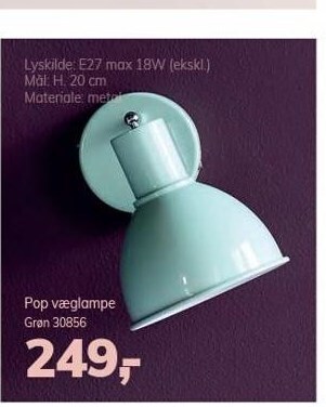 Nordlux pop væglampe