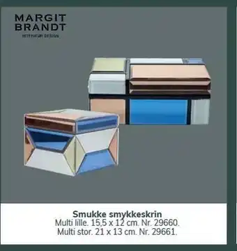 Daells Bolighus Margit brandt smukke smykkeskrin tilbud