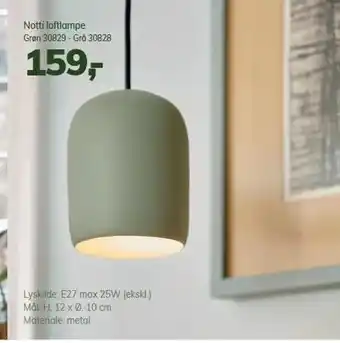 Nordlux notti loftlampe