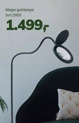 Daells Bolighus Halo design magni gulvlampe tilbud
