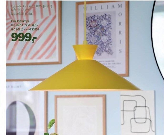 Daells Bolighus Nordlux dial loftlampe tilbud
