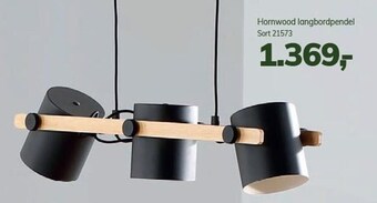 Daells Bolighus Hornwood langbordpendel tilbud