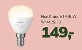 Hue krone e14 40w