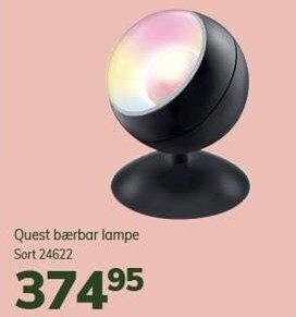 Daells Bolighus Quest bærbar lampe tilbud