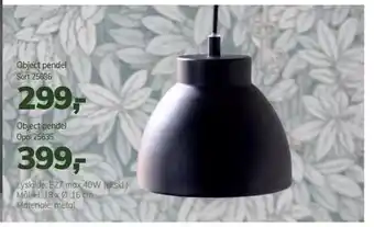 Daells Bolighus Halo design object pendel tilbud