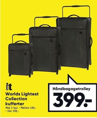 Bilka It worlds lightest collection kufferter tilbud