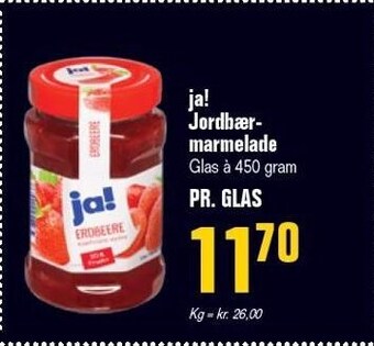 Poetzsch Padborg Ja! jordbær marmelade tilbud