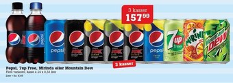 Poetzsch Padborg Pepsi, 7up free, mirinda el. mountain dew tilbud