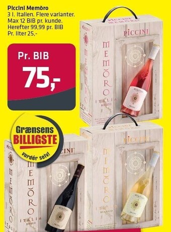 Fleggaard Piccini memoro tilbud