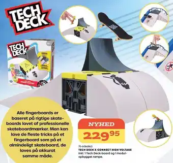 KiDS Coolshop Tech deck x-connect high voltage tilbud