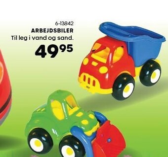 KiDS Coolshop Arbejdsbiler tilbud