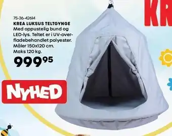 Krea luksus teltgynge