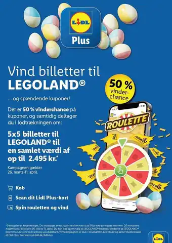 Lidl Vind biletter til legoland tilbud
