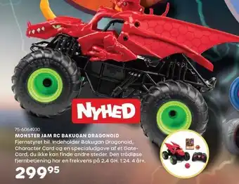KiDS Coolshop Monster ham rc bakugan dragnoid tilbud