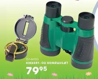 Kikkert- og kompassæt