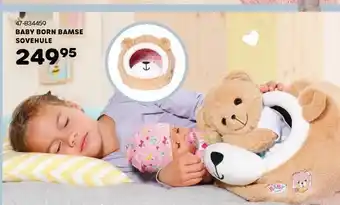 Baby born bamse sovehule