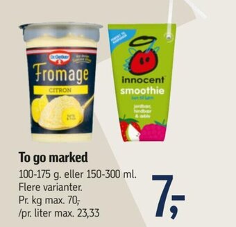 Føtex To Go Marked tilbud