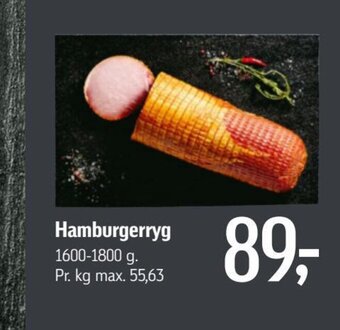 Føtex Hamburgerryg tilbud