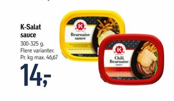 Føtex K-Salat Sauce tilbud