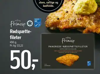 Føtex Salling Princip Rødspættefileter tilbud
