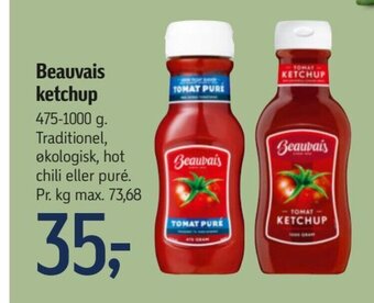 Føtex Beauvais Ketchup tilbud