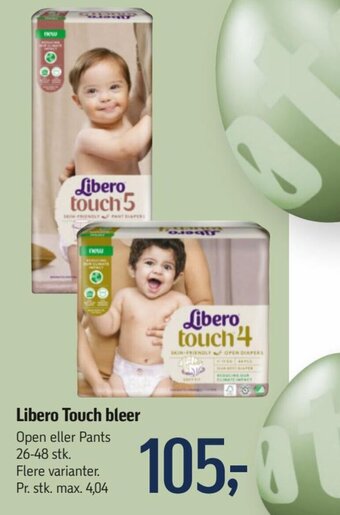 Føtex Libero Touch Bleer tilbud