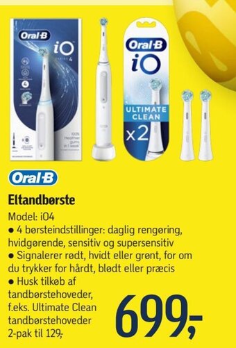 Føtex Oral-B Eltandbørste tilbud