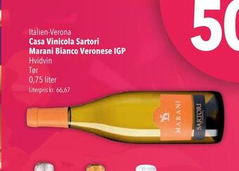 Citti Casa vinicola sartori marani bianco veronese igp tilbud