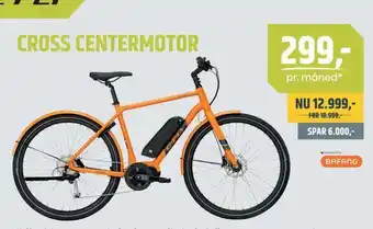 Cross centermotor