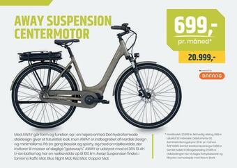 Away suspension centermotor