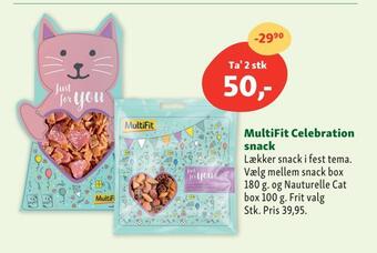 Maxi Zoo Multifit celebration snack tilbud