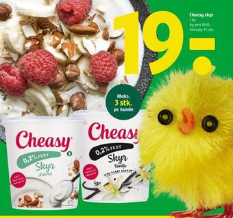 Coop 365 Cheasy skyr tilbud