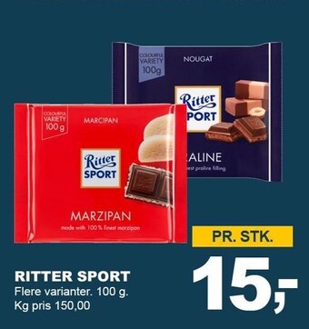 Let-Køb Ritter sport tilbud