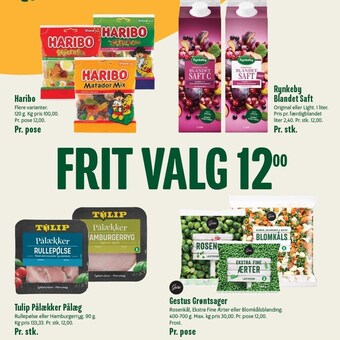 Min Købmand Frit valg tilbud