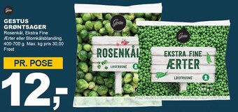 Let-Køb Gestus grøntsager tilbud