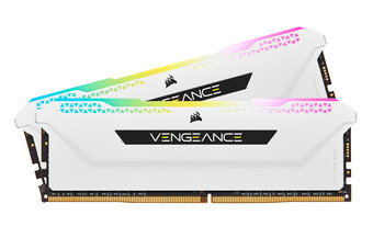 Komplett Corsair vengeance rgb pro sl ddr4 3200mhz 16gb (hvid) tilbud