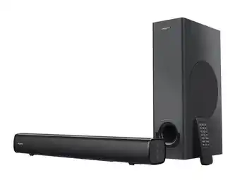 Creative stage under-monitor soundbar