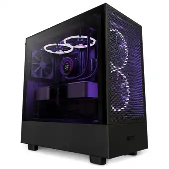 Komplett Nzxt h5 flow mid tower (sort) tilbud