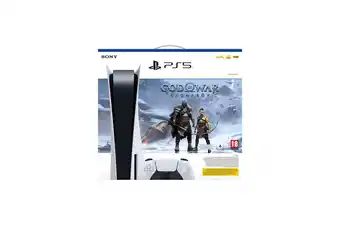 Playstation 5 disc edition og god of war ragnarök