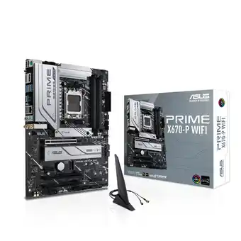Komplett Asus prime x670-p wifi bundkort tilbud