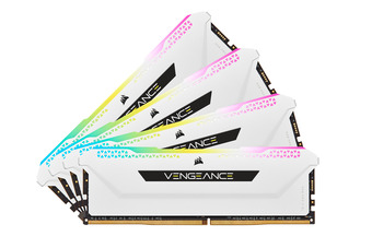 Komplett Corsair vengeance rgb pro sl ddr4 3200mhz 32gb (hvid) tilbud